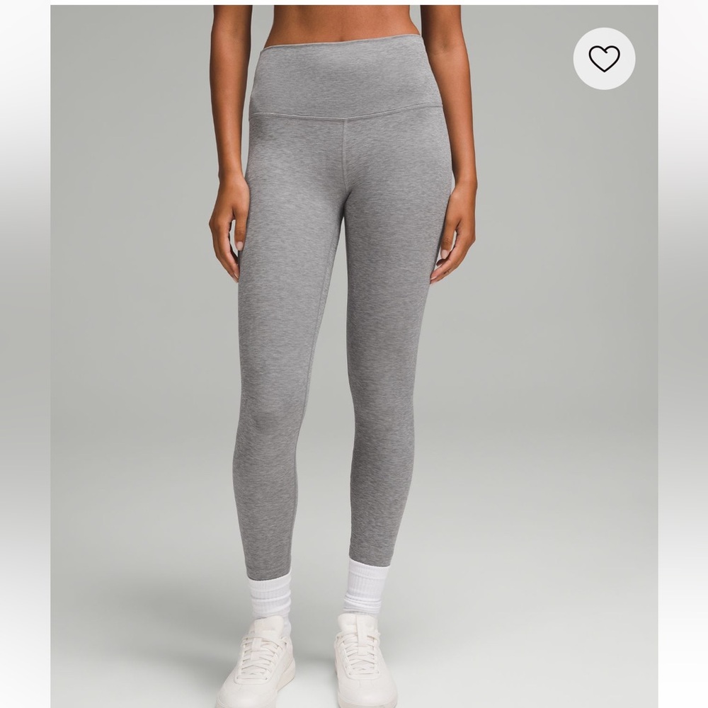 Lululemon Align High-Rise Pant “25 inch in Heathered Core Medium Grey